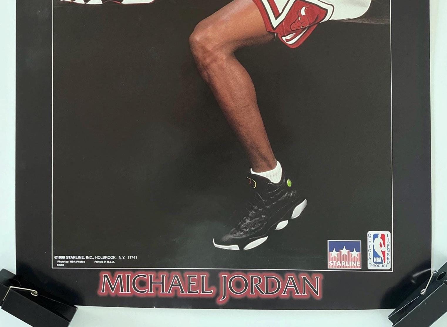 STARLINE★90&#39;sVINTAGE★マイケルジョーダン★ポスター★USA製 Vintage Poster 1990 Starline NIKE Michael Jordan Just Do It