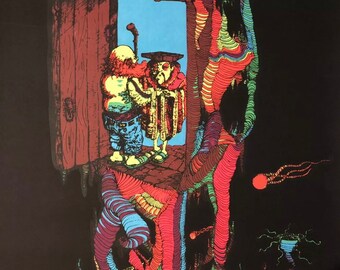 1970年製 ブラックライトポスター East Meets West il_340x270.2067315018_hds4.jpg