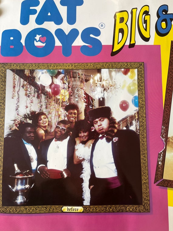 The Fat Boys Big and Beautiful 1980s Rap Vintage Poster - Etsy