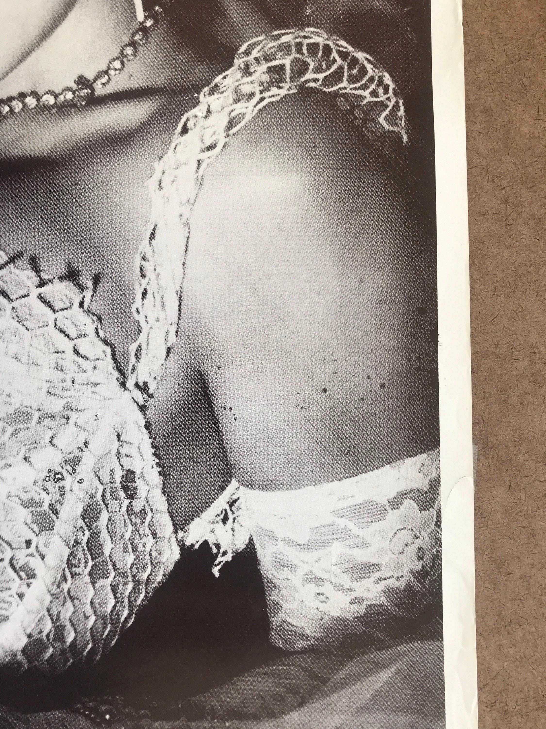 ヴィンテージオリジナル 1980 年代のマドンナ ピンナップ ポスター