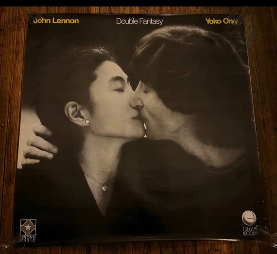 ジョン・レノンとオノ・ヨーコのビンテージポスター ダブル