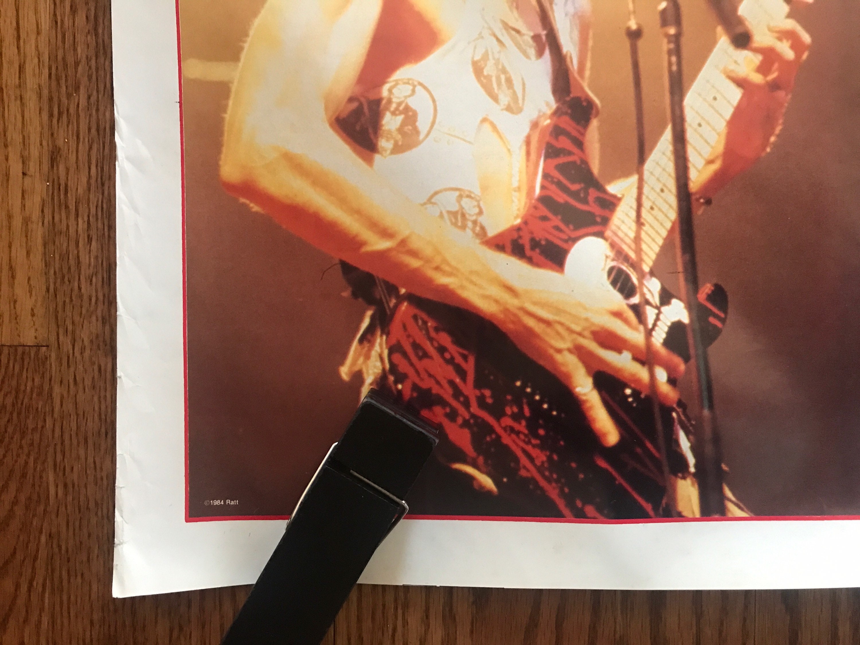 シャーベル社宣伝用ポスター1980年代当時物RATT 楽天スーパーセール】 シャーベル社宣伝用ポスター1980年代当時