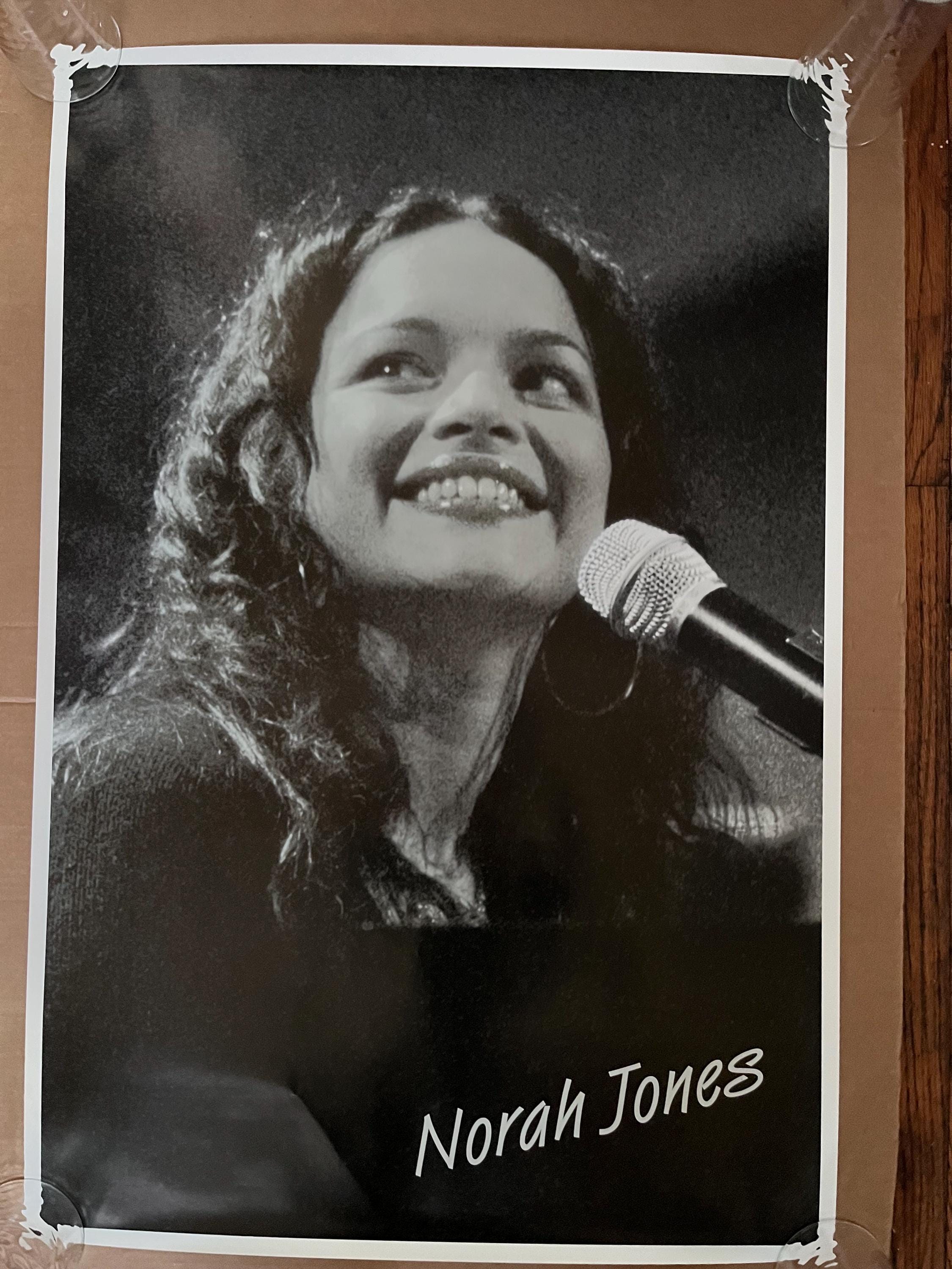 Norah Jones Vintage Poster 2000s Music Memorabilia Singer - Etsy