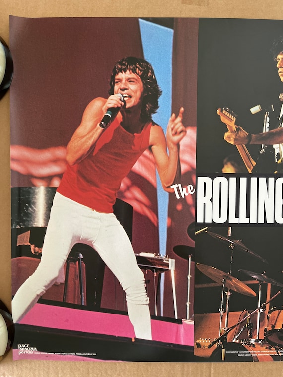 1980年代のオリジナルヴィンテージ、ローリングストーンのコンサート