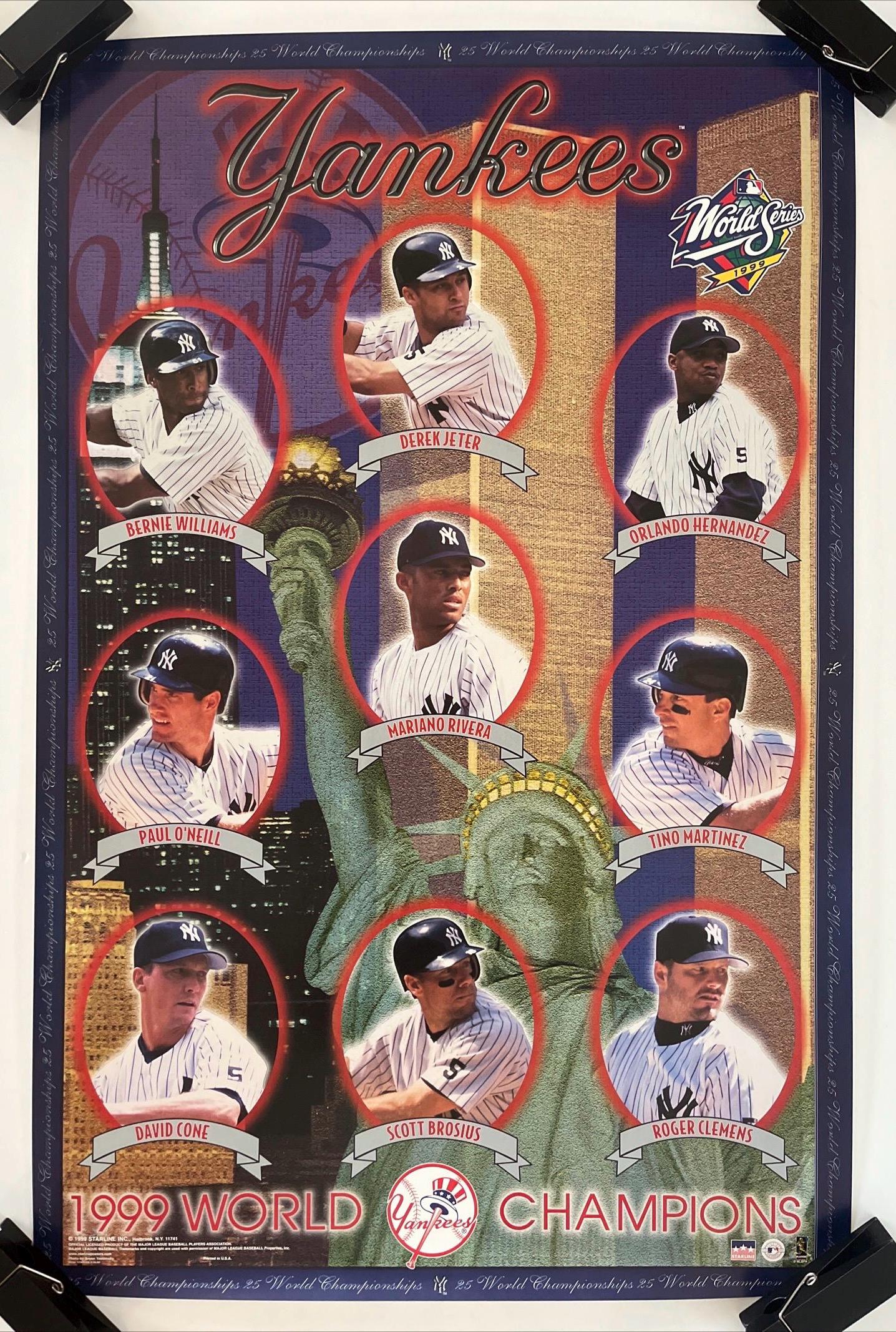 DEAD STOCK MLB 90s 当時物　ヤンキース　巨大額入りポスター il_fullxfull.6180016942_i87o.jpg