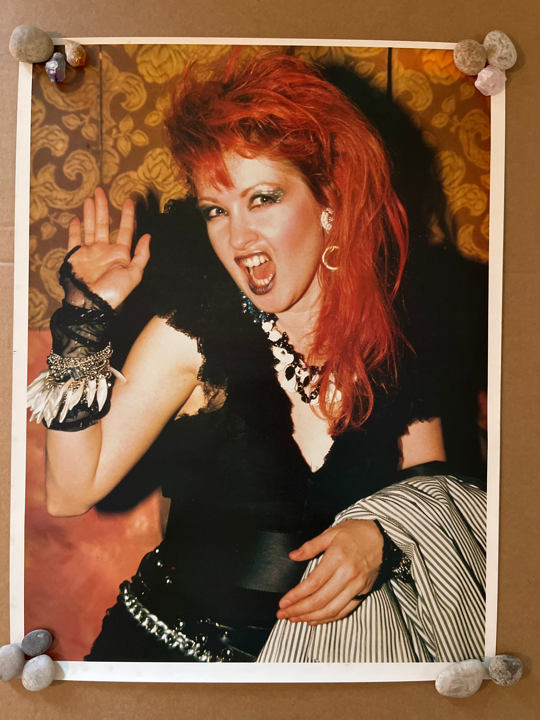 Cindy Lauper Vintage Poster Music Memorabilia 1980s - Etsy