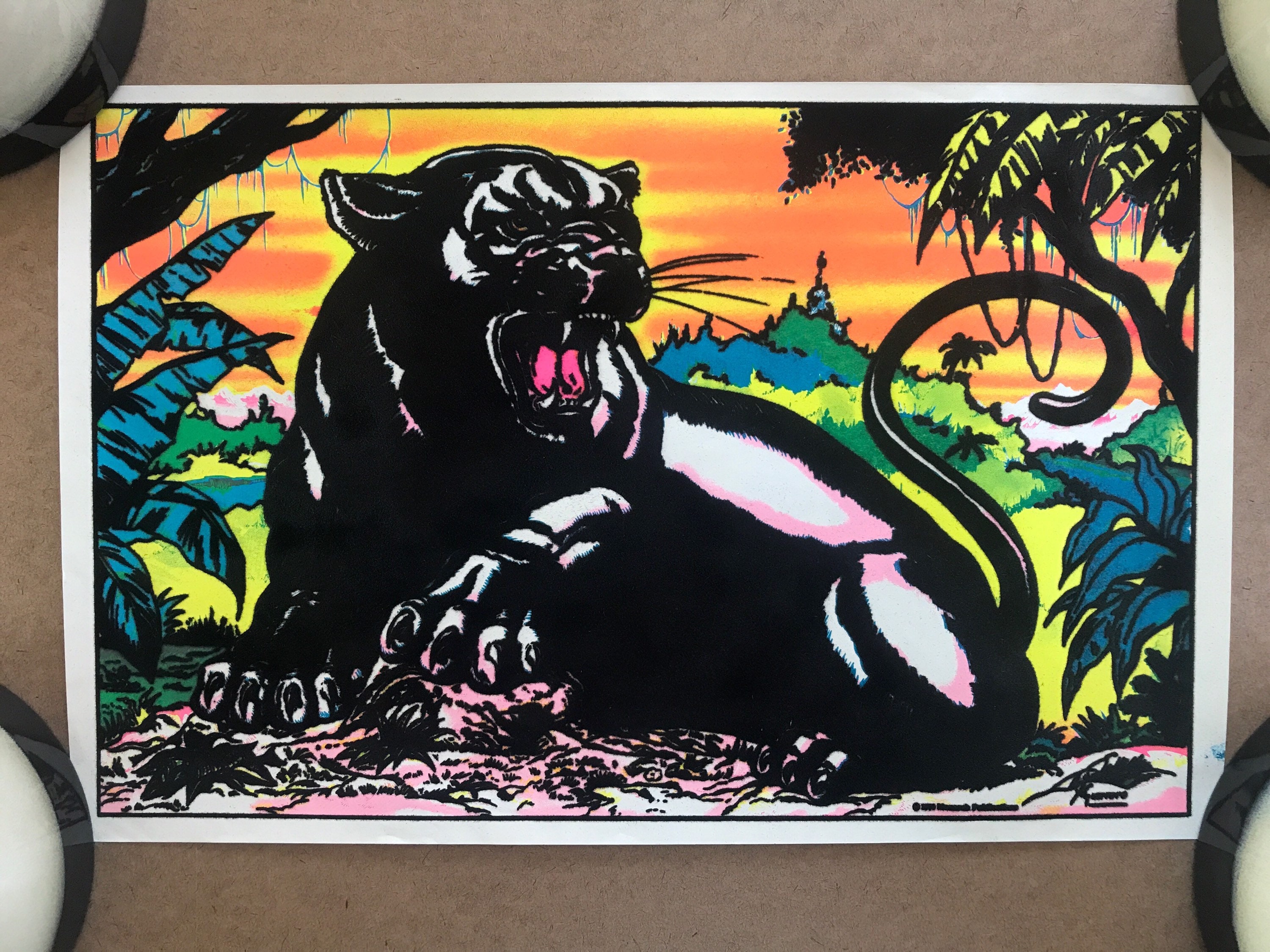 洋書 Ultraviolet Classic Blacklight Posters Lost Horizon Blacklight Poster by UltraViolet Distributing