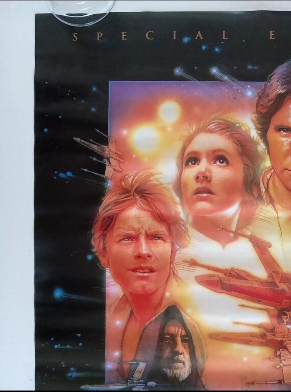 Vintage Original Star Wars Japanese Special Edition Poster Rare