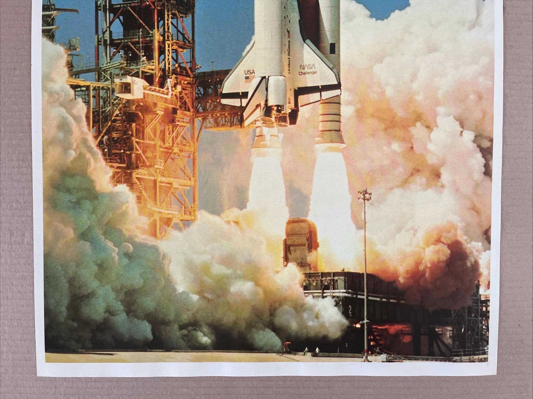 希少 NASA Space Shuttle 特大ポスター 1978年 希少 NASA Space Shuttle 特大ポスター 1978年 希少 NASA Space