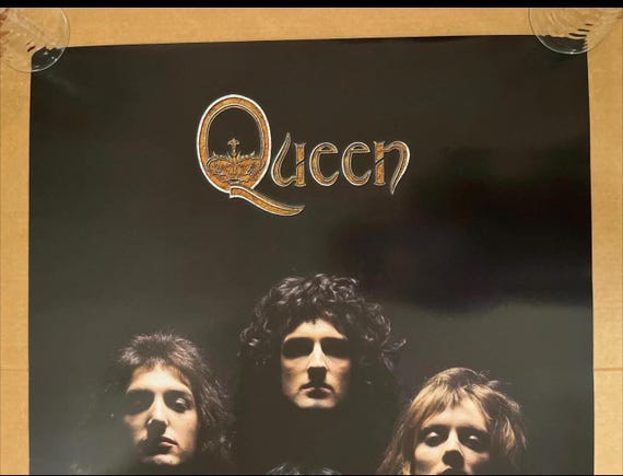Queen Vintage Poster Group Shot Photograph Style 1990s - Etsy