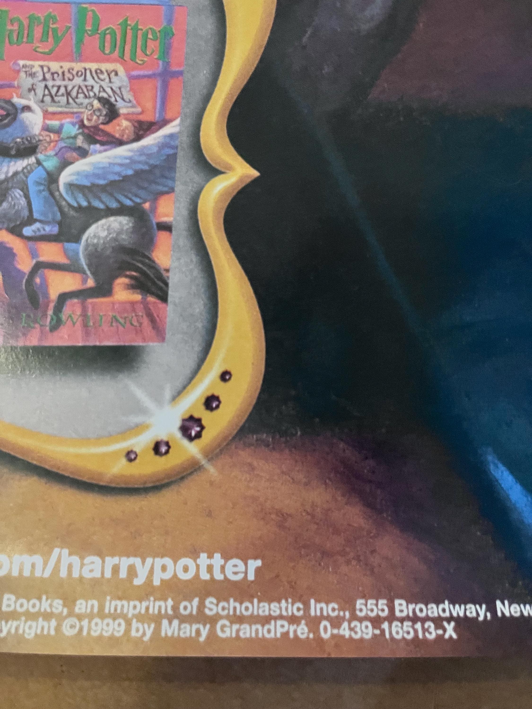 Harry Potter Vintage Poster Book Commercial Promo Kids Children