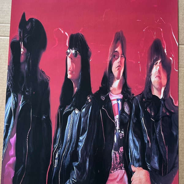 Ramones Mondo Bizzaro 1992 music memorabilia vintage poster