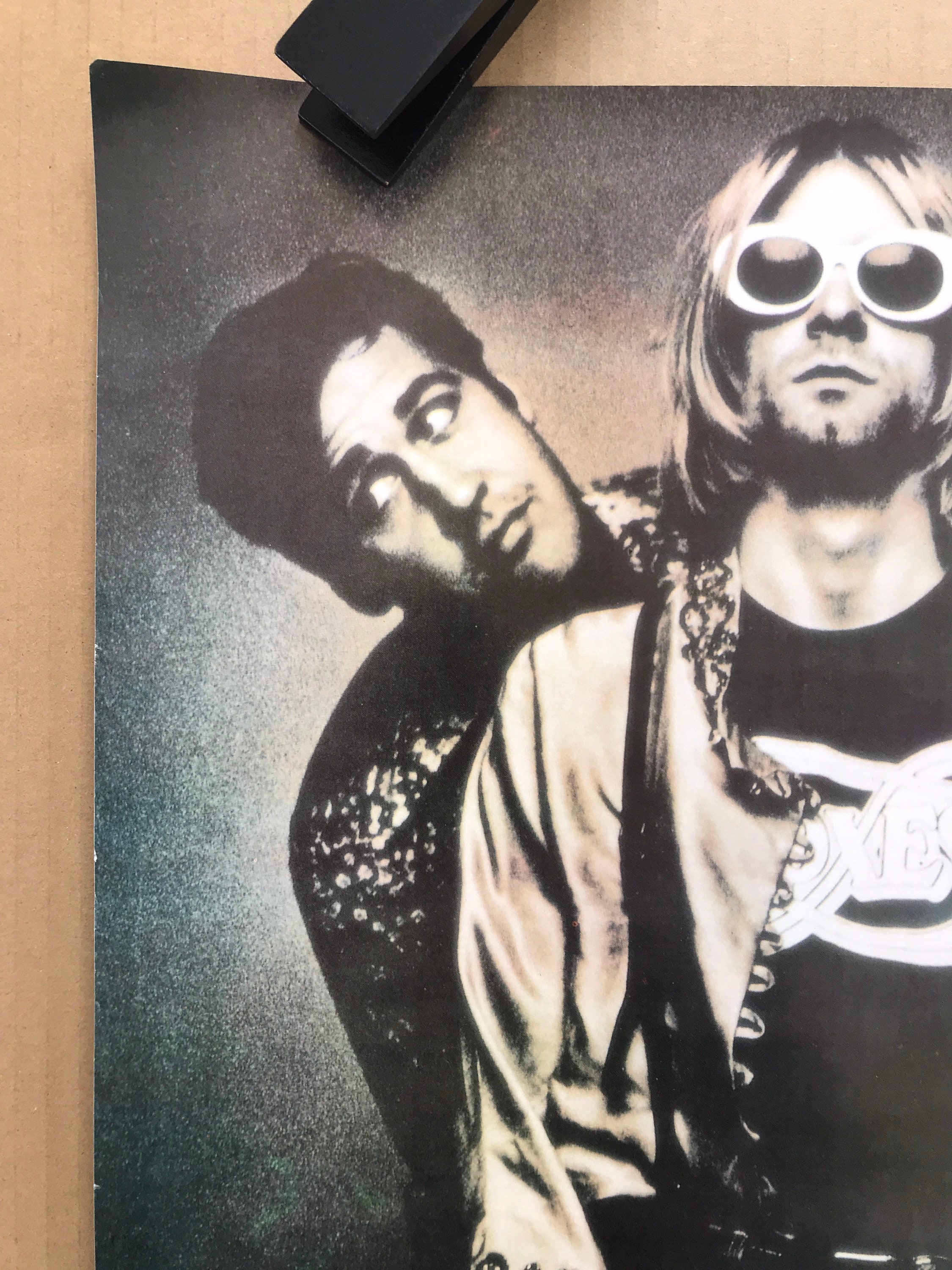 NIRVANA ポスター　Vintage　ヴィンテージ 　poster ヴィンテージ Nirvana 