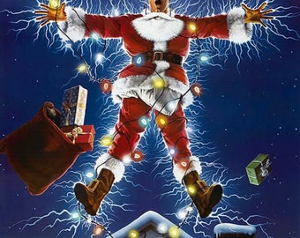 Christmas vacation one sheet movie poster print Chevy chase national lampoons comedy funny classic movies