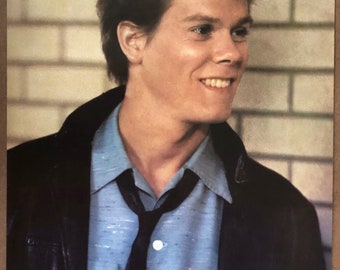 Kevin Bacon Vintage poster Ren Footloose 1980s movie memorabilia