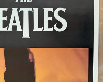The Beatles Original Vintage Poster 1970s 1980s Splash Music
