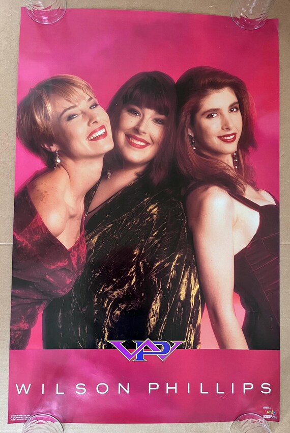 ウィルソン フィリップス ビンテージ ポスター 1990 音楽記念品