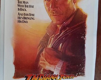 1989年 インディ・ジョーンズ/最後の聖戦 映画ポスター - オリジナル