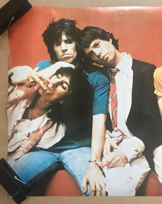 ローリングストーンズ　ポスター Yahoo!オークション - The Rolling Stones ローリング