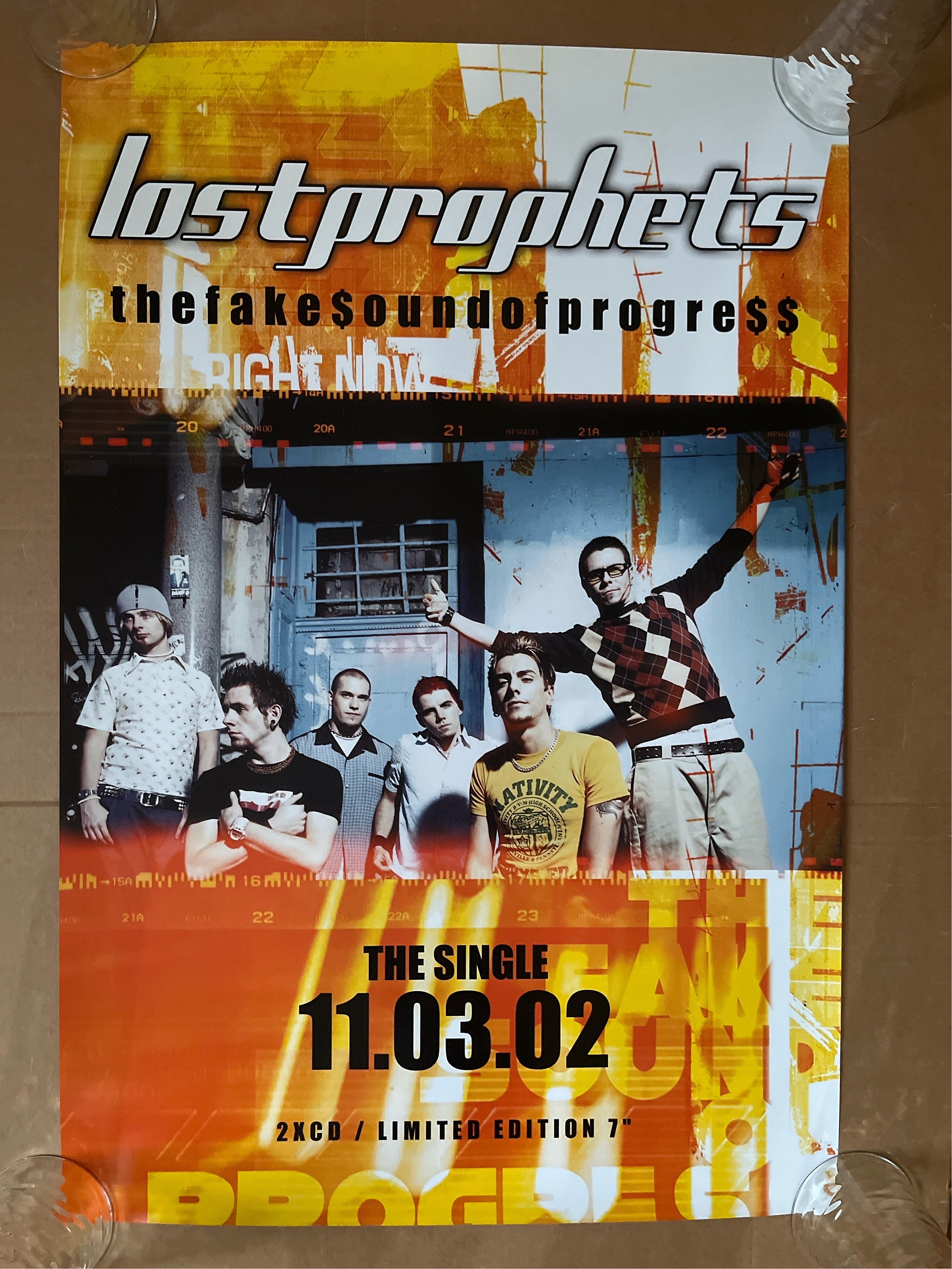 Vintage Poster Lost Prophets 1990s Music Memorabilia - Etsy