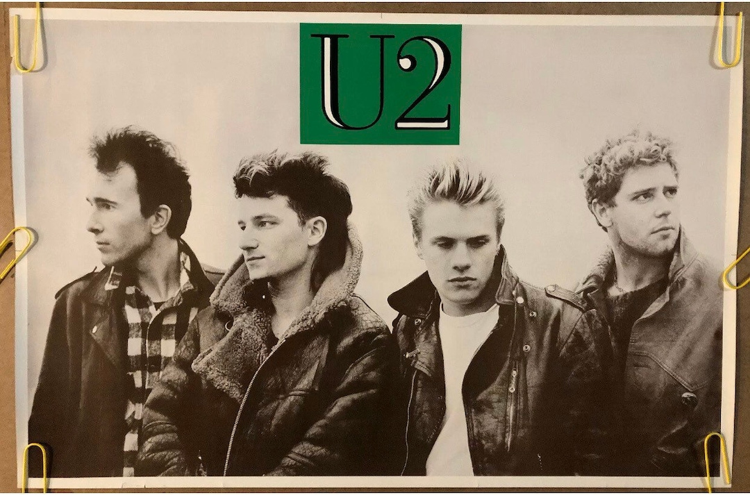 オリジナル ビンテージ ポスター U2 音楽記念品 ロック バンド