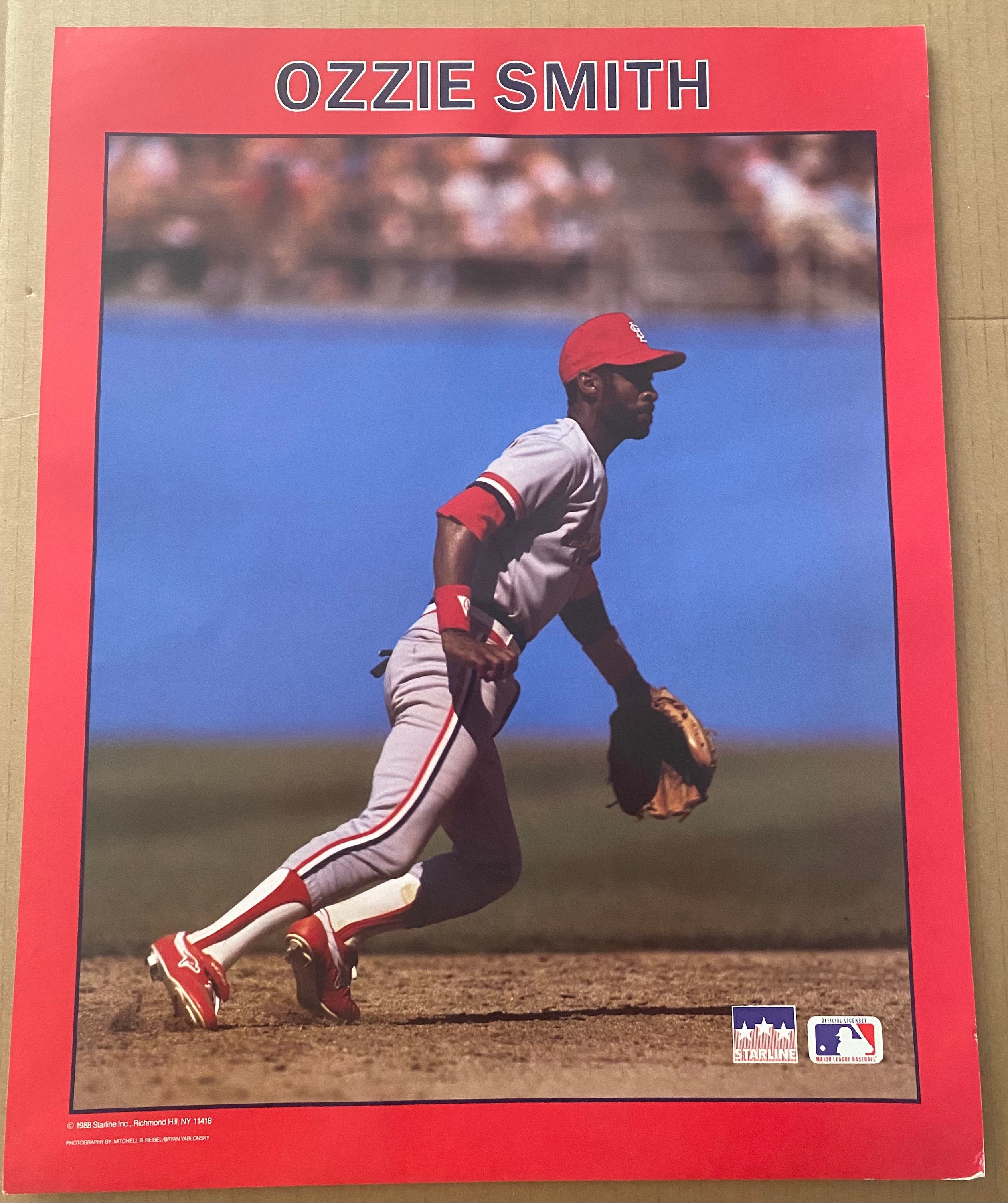 Ozzie Smith St. Louis Cardinals Starlike 1980's Original Vintage