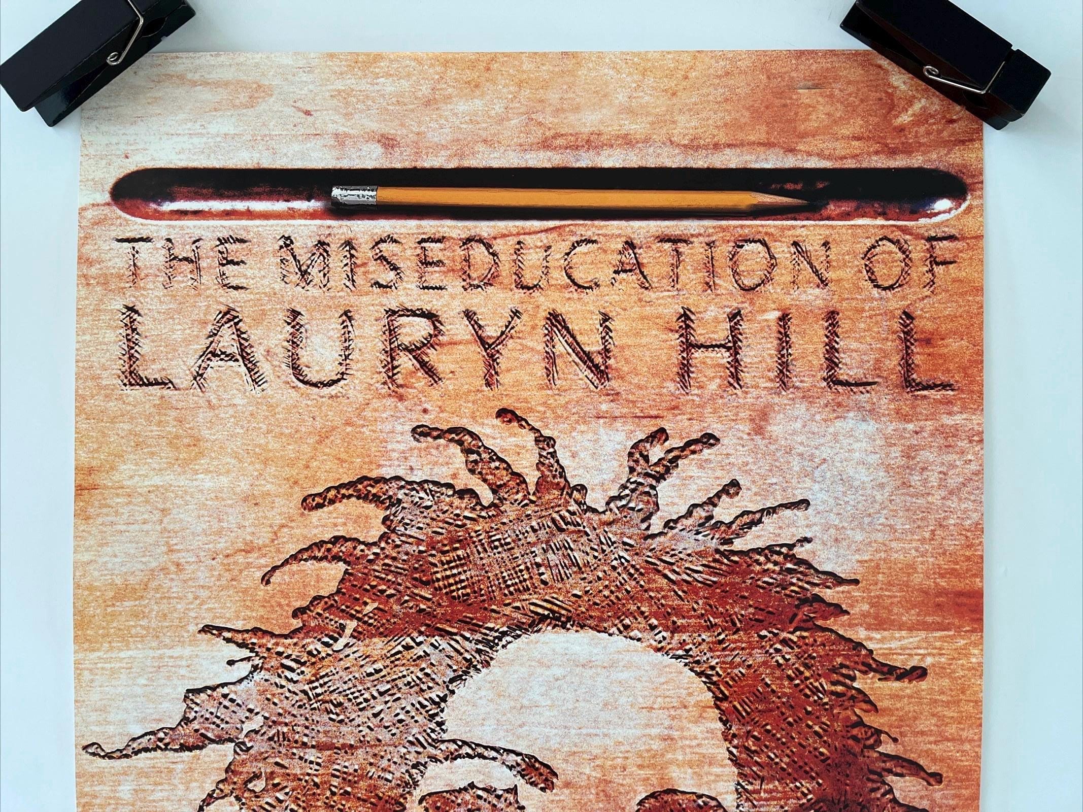 オリジナル ヴィンテージ 1998 ローリン ヒルの誤った教育 ポスター 90