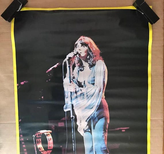 Vintage Original 1979 Linda Ronstadt on Stage Poster Music