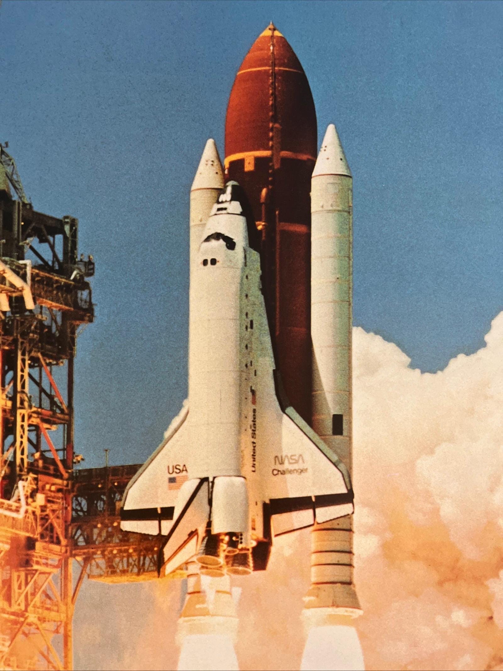 NASA1982年スペースシャトルポスター NASA1982年スペースシャトルポスター 【公式通販】