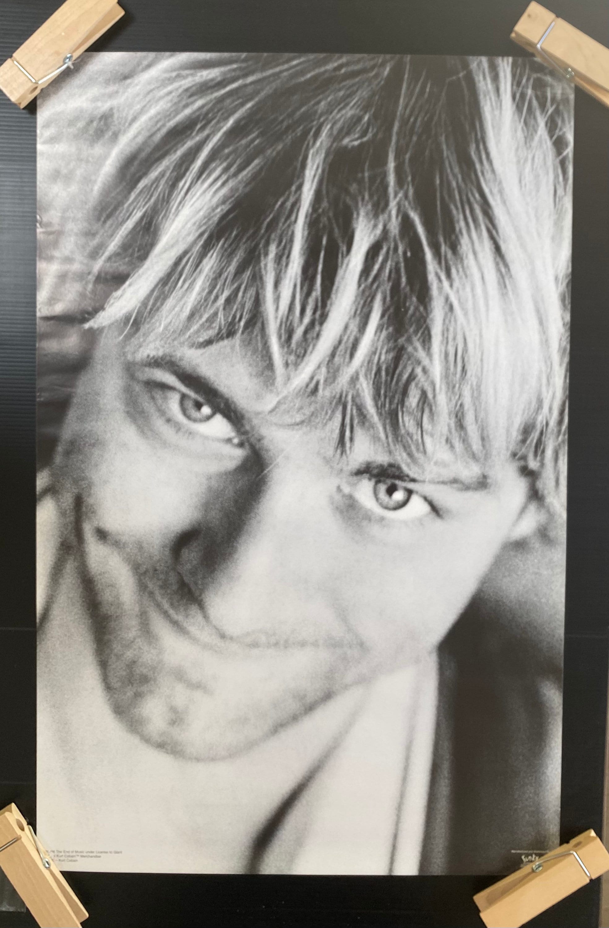 Kurt Corbin Nirvana 1998 Original Vintage Poster End of Music - Etsy