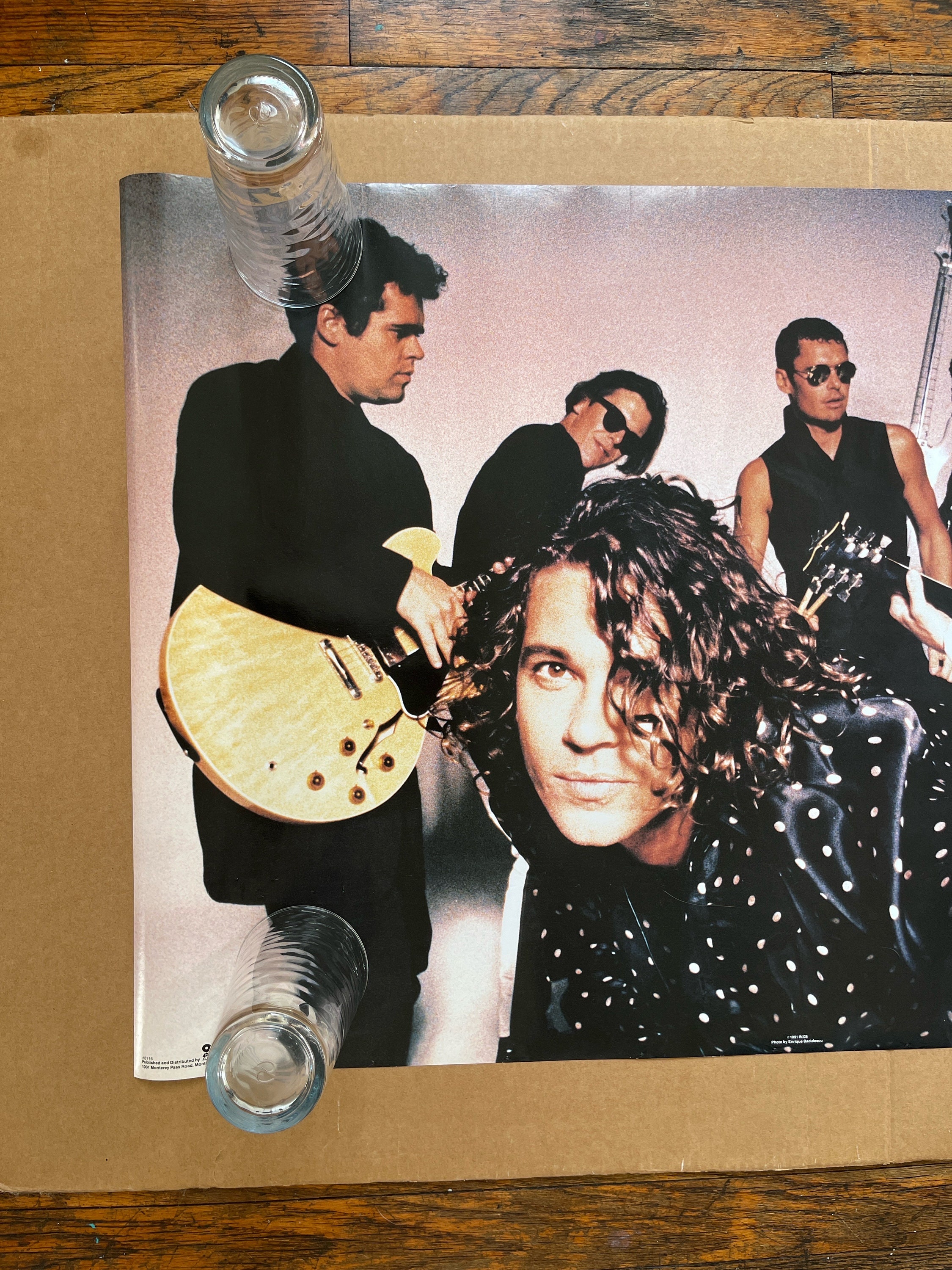 Vintage Poster INXS 1980s Music Memorabilia Rock Music - Etsy