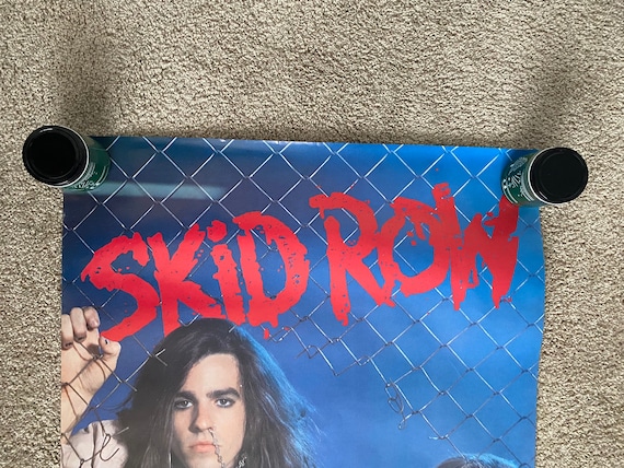 スキッド・ロウのオリジナルヴィンテージ 1980 年代ポスター - Etsy 日本