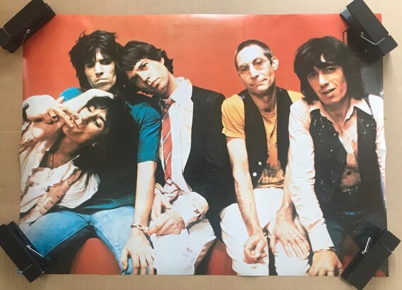 ローリングストーンズ　ポスター Yahoo!オークション - The Rolling Stones ローリング