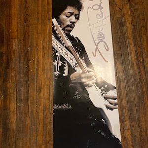 Jimi Hendrix ライブアートボード 大判 Jimi Hendrix Vintage Poster Huge Xl Door Size Subway Art Music