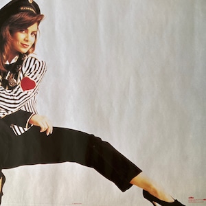 Paula Abdul recuerdos de música de carteles vintage 1990s