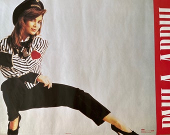 Paula Abdul Vintage Poster Music Memorabilia 1990s - Etsy