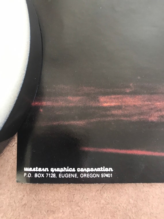 Vintage Original 1980s Reo Speedwagon Poster 1981 Rock Music