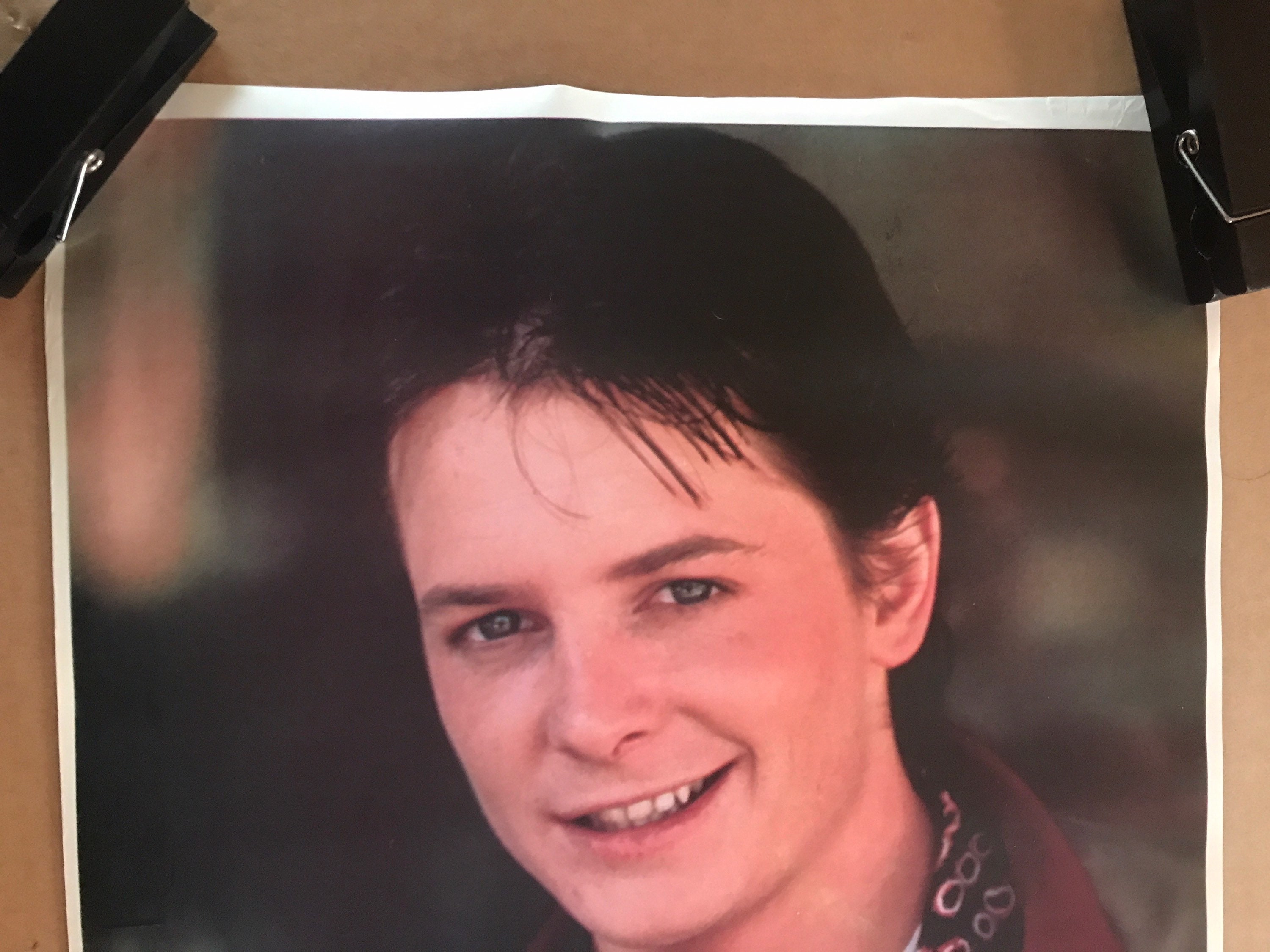 Poster BACK TO THE FUTURE - RITORNO AL FUTURO Michael J. Fox Zemeckis CULT 80'S