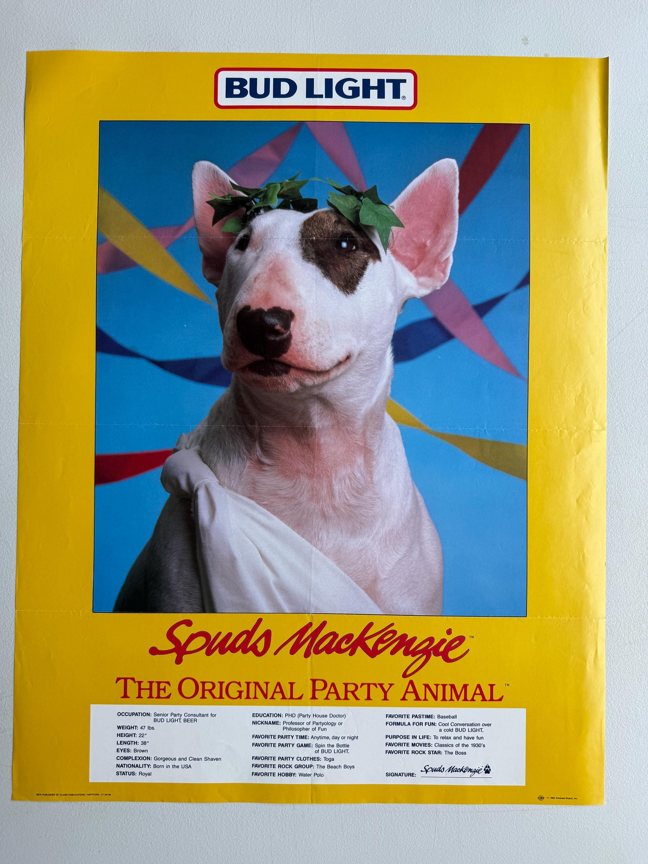 Spuds Mackenzie Poster New Zealand - Main Image