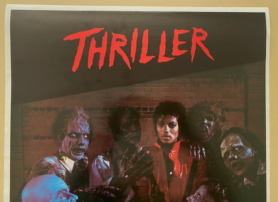オリジナルヴィンテージポスター スリラー マイケル・ジャクソン 1980