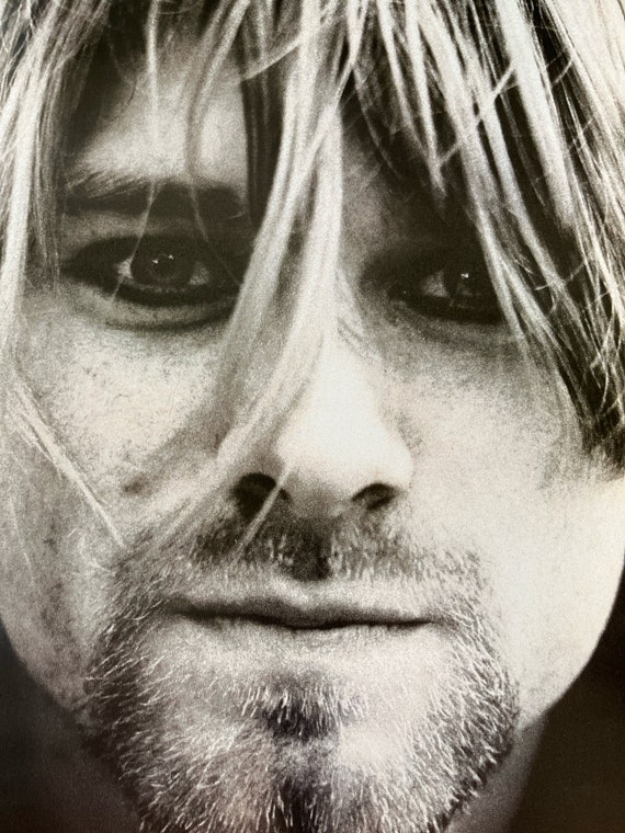 Vintage Poster Kurt Cobain Memorial Pinup 1990s - Etsy