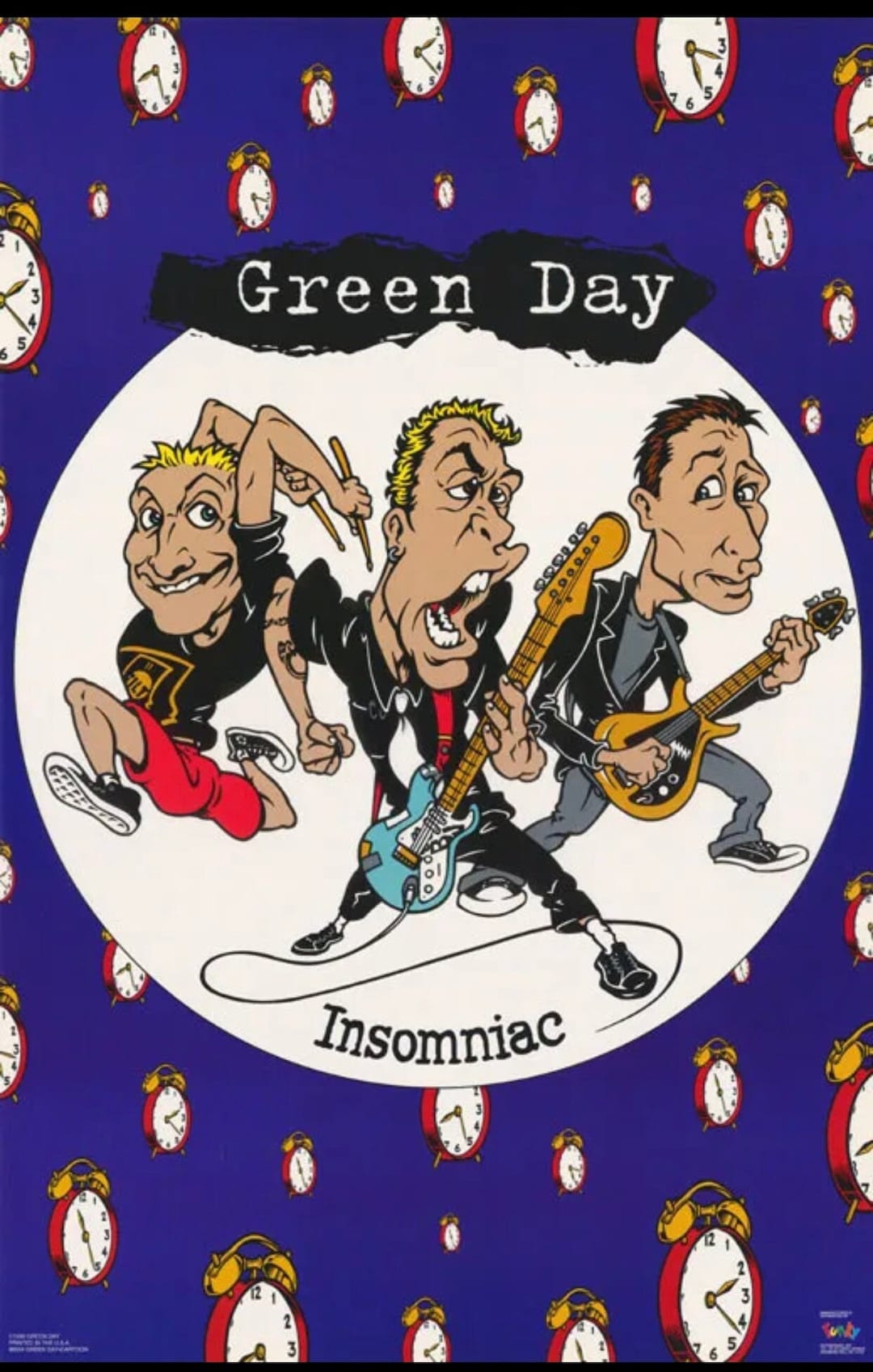 GREENDAY INSOMNIAC TOUR'96 パンフレット GREENDAY INSOMNIAC TOUR'96 パンフレット