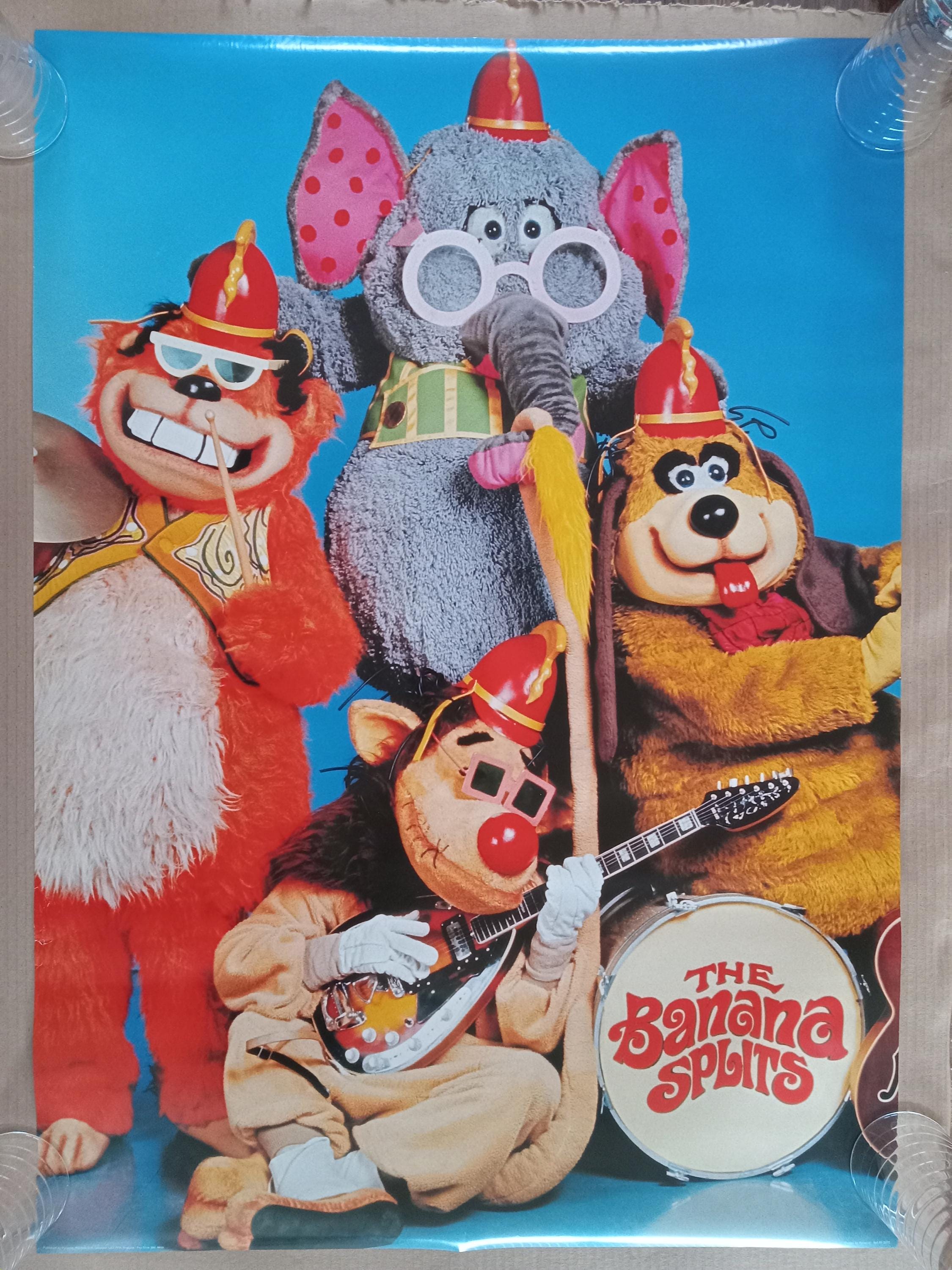 The Banana Splits Vintage Poster 1960s Childrens Television Kids TV - Etsy, image size:2250x3000