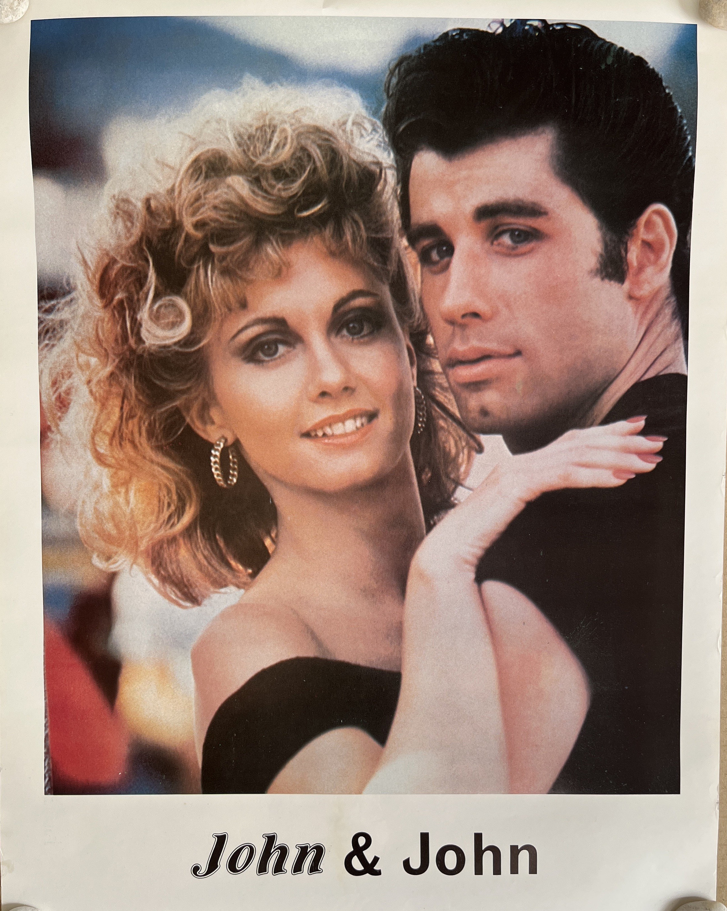 Ｉ　映画　グリース　オリジナルポスター　サイズＢ２ Amazon.co.jp: Grease1979年映画グリース映画ポスタージョン