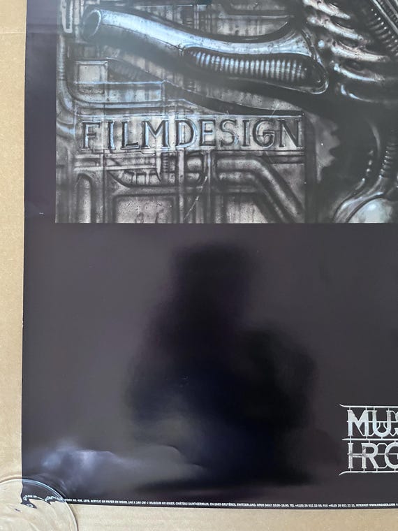 ギーガーのエイリアン ビンテージポスター ミュージアム HR ジンジャー