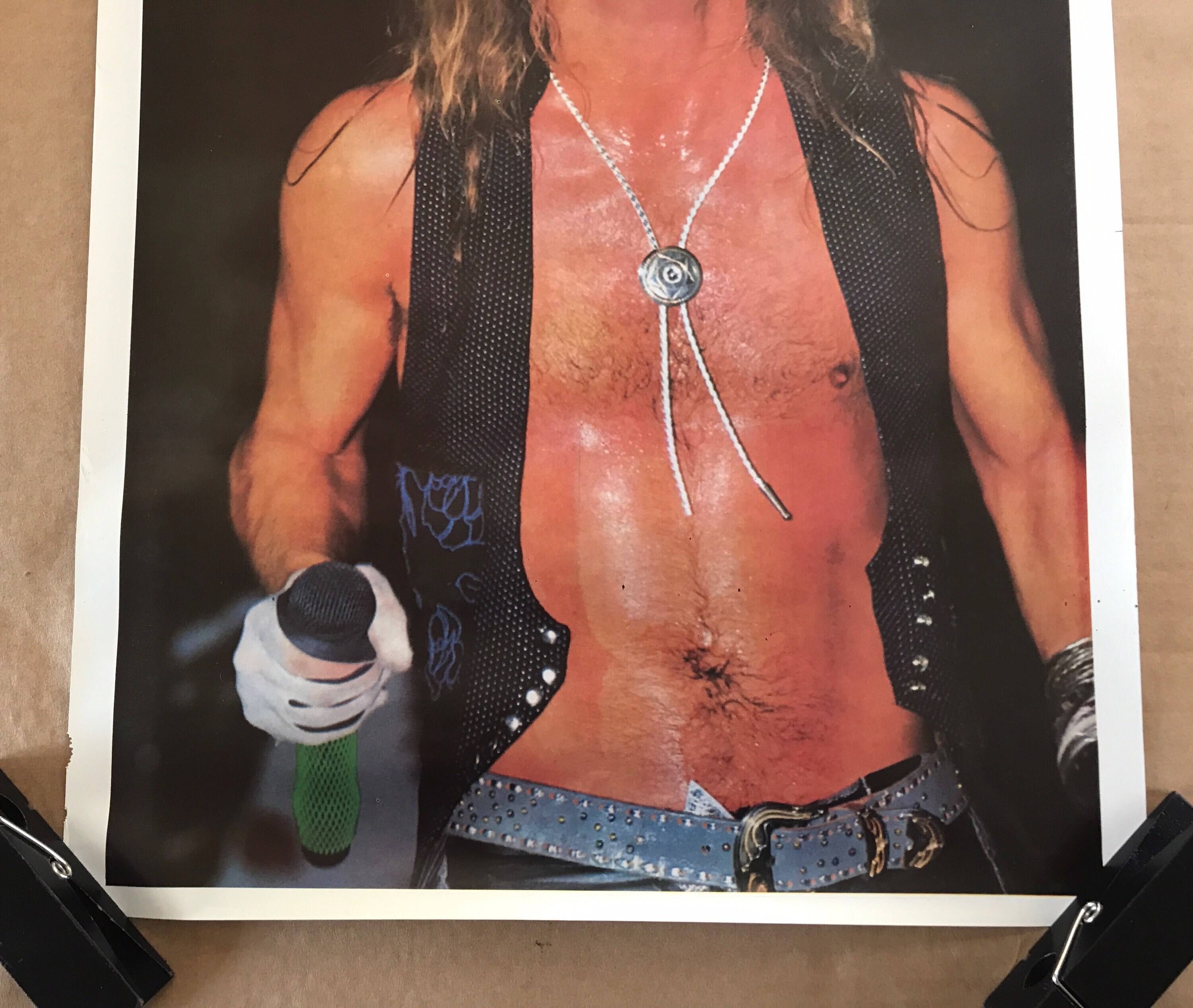 Vince Neil Signed Trading Card BAS MOTLEY CRUE LEAD SINGER