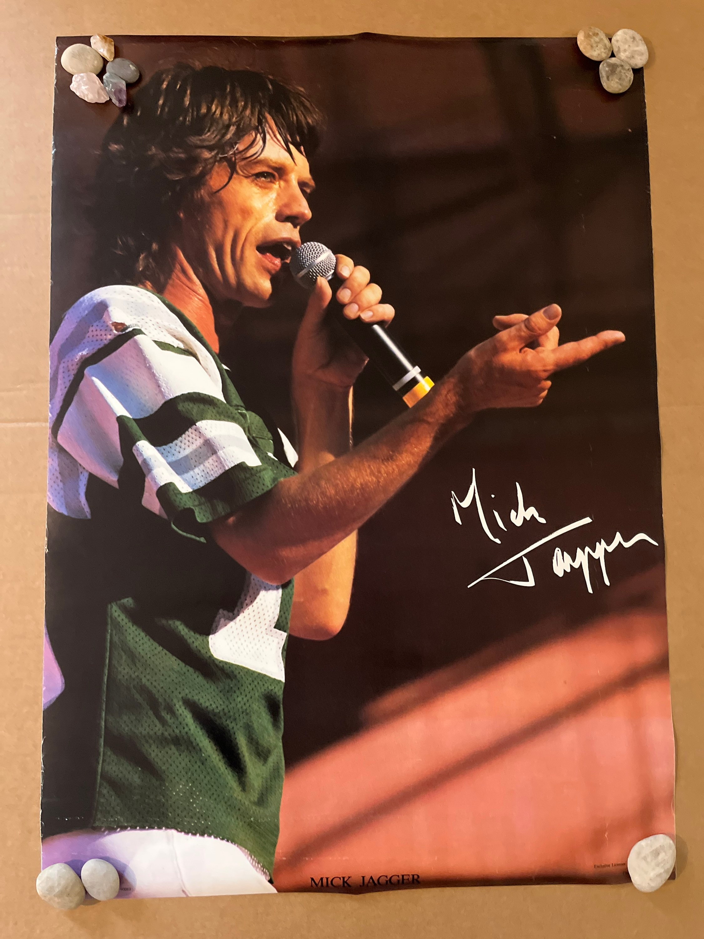 ミック・ジャガー ローリング・ストーンズ ファンクラブ 音楽 記念品