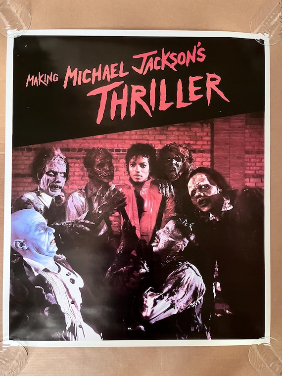 マイケルジャクソン ポスター  ロンドン  ポスター マイケル ジャクソン スリラー ポスター ビンテージ 音楽 記念品