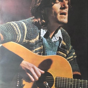 James Taylor original vintage poster 1971 music memorabilia Pace posters