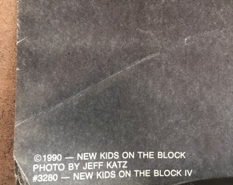 ヴィンテージ オリジナル 1990 ニュー キッズ オン ザ ブロック ポート